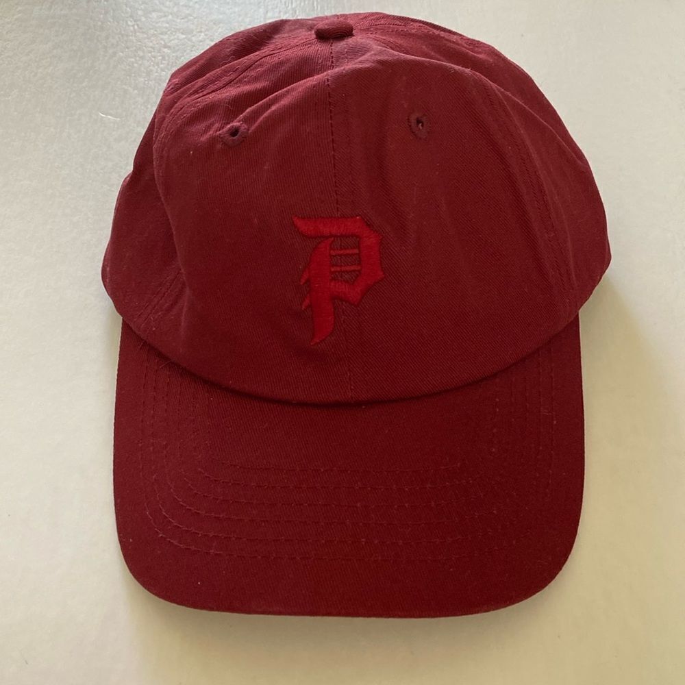 PRIMITIVE Burgundy Adjustable Hat NWOT